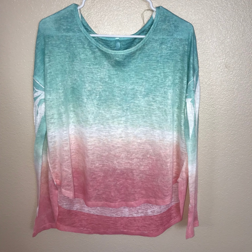 Pink and blue long sleeve !